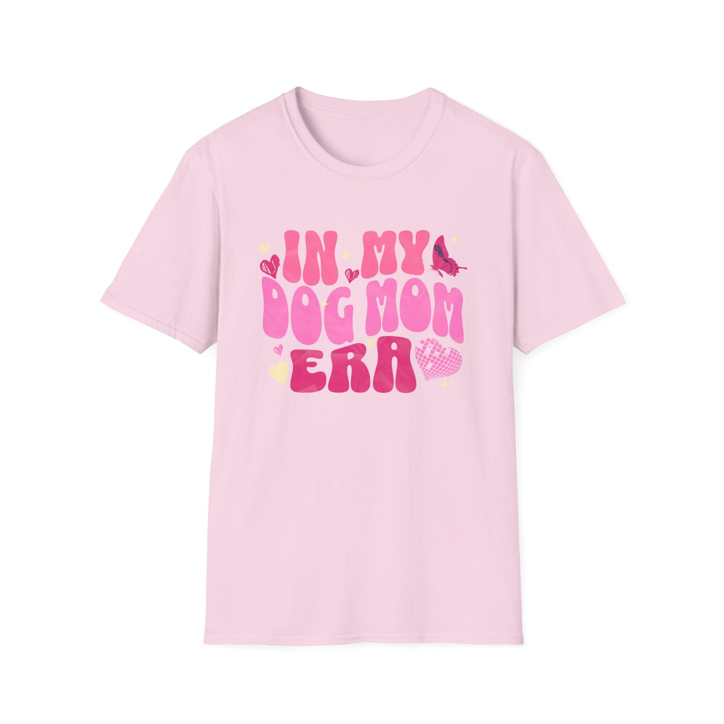 In My Dog Mom Era T-Shirt – Trendy Pet Lover Tee for Women, Aesthetic Dog Lover Gift, Cute Dog Mom Graphic Shirt
