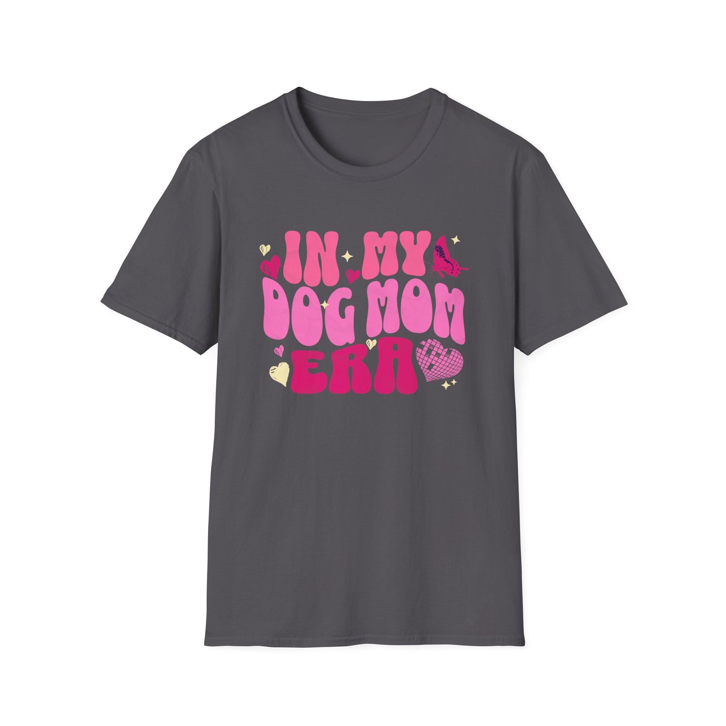In My Dog Mom Era T-Shirt – Trendy Pet Lover Tee for Women, Aesthetic Dog Lover Gift, Cute Dog Mom Graphic Shirt