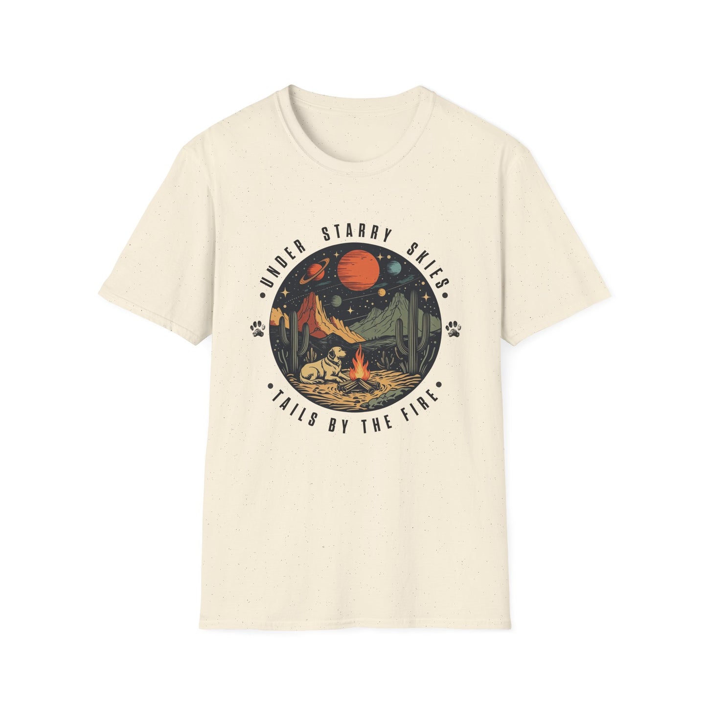 Camping Dog Shirt – Retro Hiking Graphic Tee for Dog Moms, Dog Dads, and Adventure Lovers