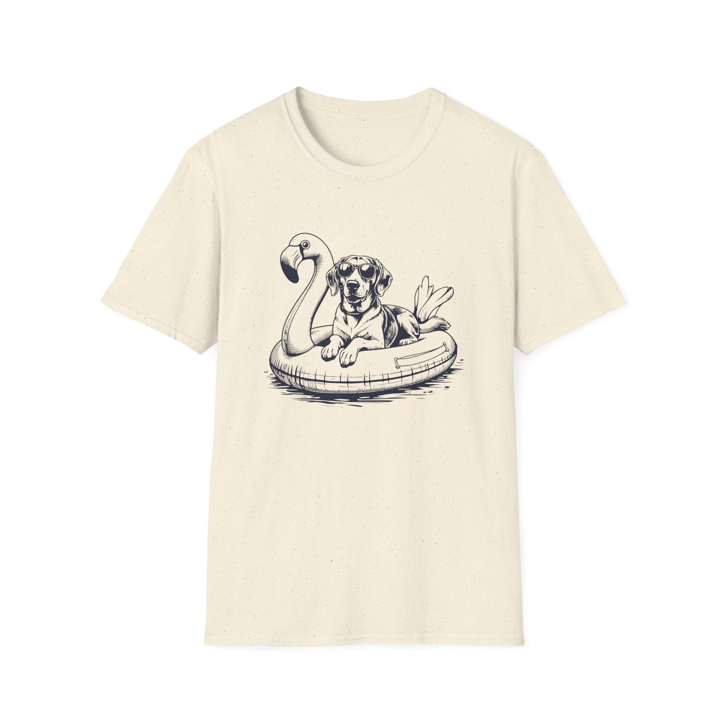 Beagle Summer Flamingo T-shirt