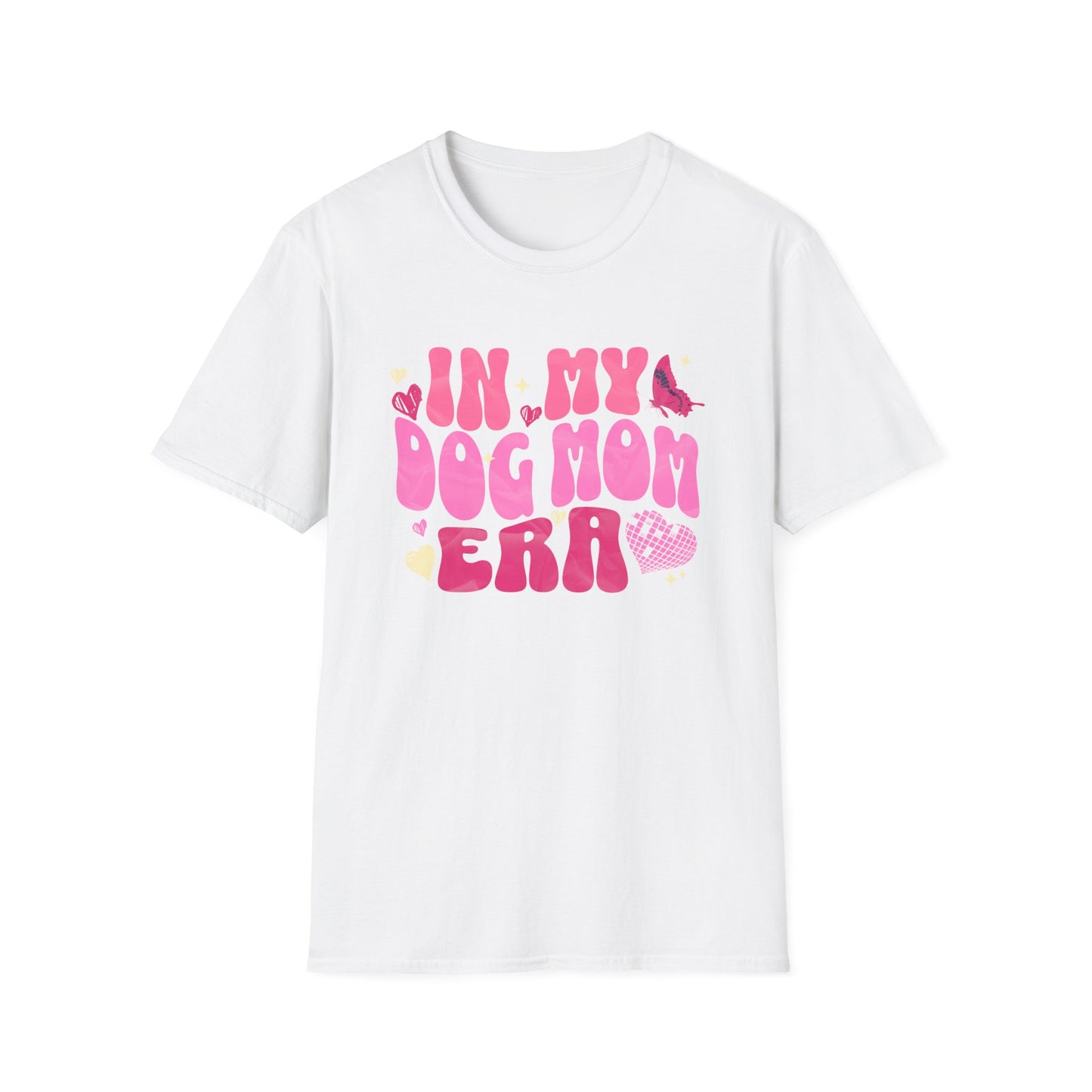 In My Dog Mom Era T-Shirt – Trendy Pet Lover Tee for Women, Aesthetic Dog Lover Gift, Cute Dog Mom Graphic Shirt