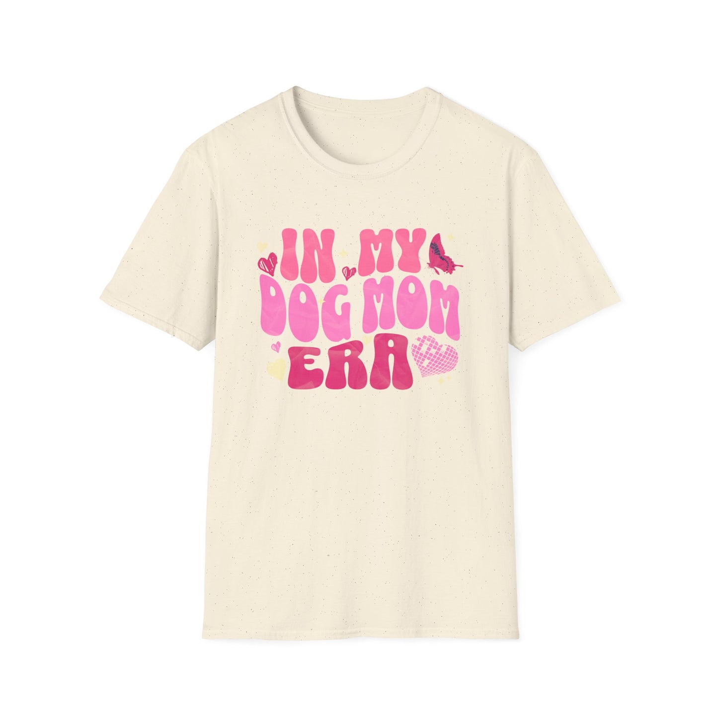 In My Dog Mom Era T-Shirt – Trendy Pet Lover Tee for Women, Aesthetic Dog Lover Gift, Cute Dog Mom Graphic Shirt