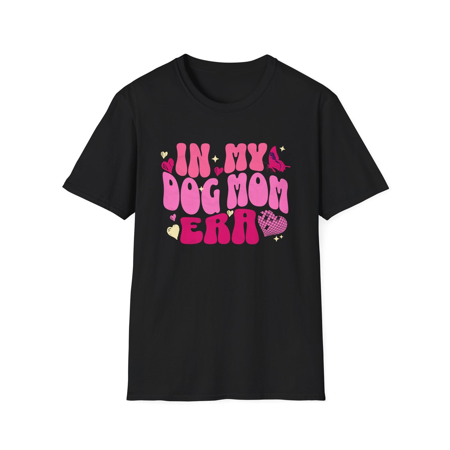 In My Dog Mom Era T-Shirt – Trendy Pet Lover Tee for Women, Aesthetic Dog Lover Gift, Cute Dog Mom Graphic Shirt