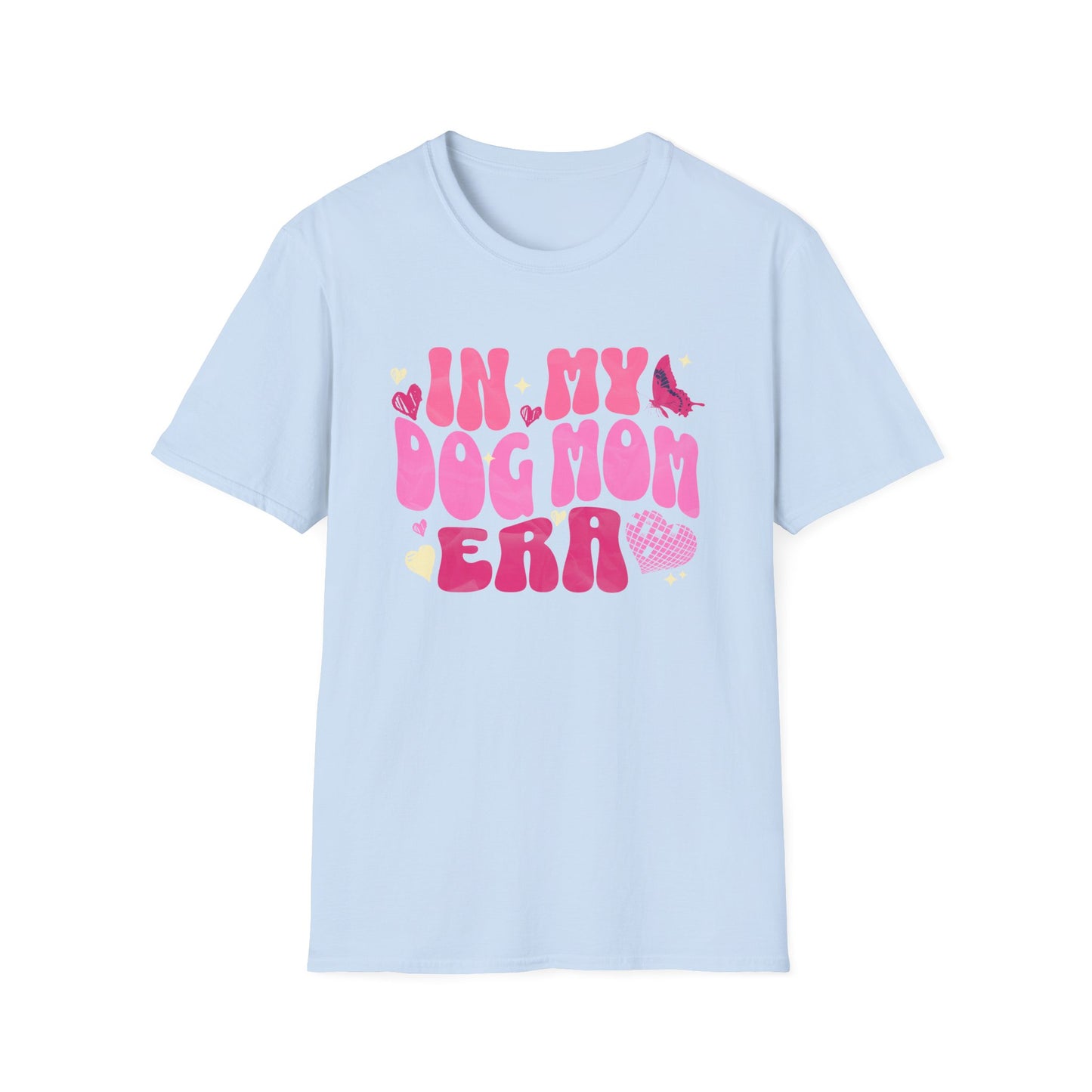 In My Dog Mom Era T-Shirt – Trendy Pet Lover Tee for Women, Aesthetic Dog Lover Gift, Cute Dog Mom Graphic Shirt