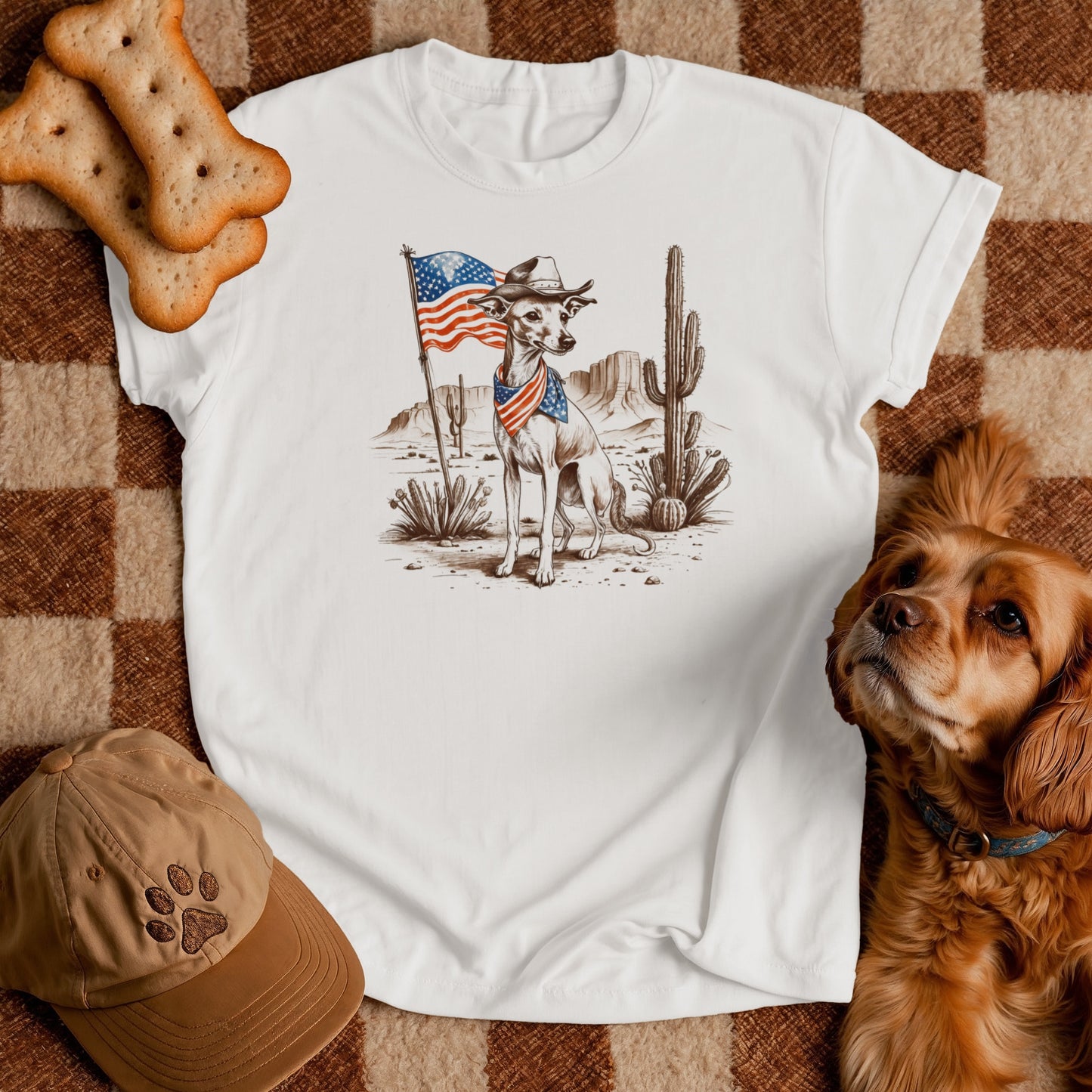 Patriotic Italian Greyhound