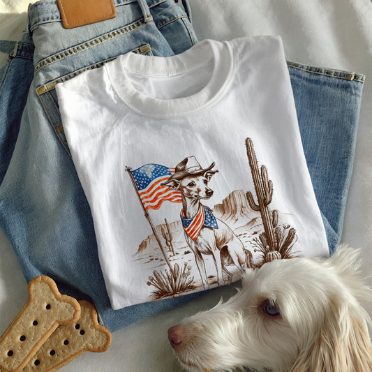 Patriotic Italian Greyhound