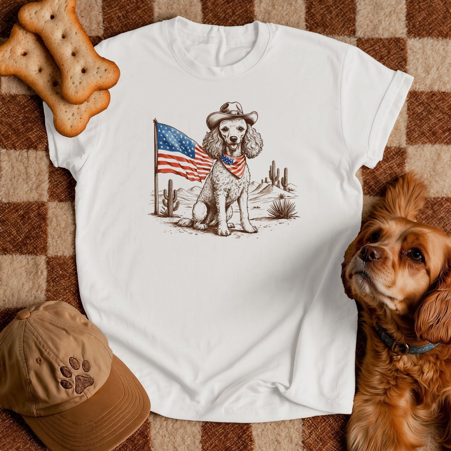 Patriotic Poodle