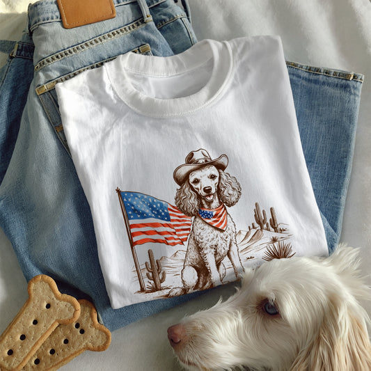 Patriotic Poodle
