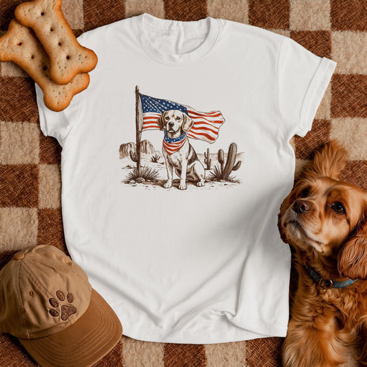 Patriotic Beagle